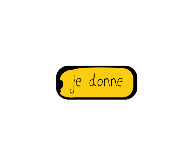 Je donne